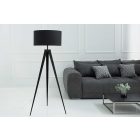 Állólámpa Noir 142 cm fekete retro 