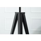 Állólámpa Noir 142 cm fekete retro 