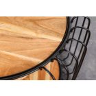 Dohányzóasztal Daquan 50 cm akác 