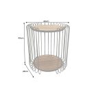 Dohányzóasztal Daquan 50 cm akác 