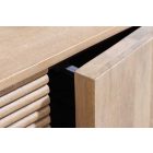 Design komód Modéco 170 cm világos mangó