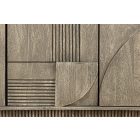 Design komód Modéco 170 cm füstölt szürke mangó