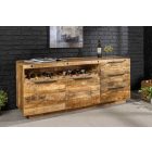 Stílusos komód Thunder kiszedhető bortartóval 175 cm mangó