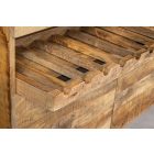 Stílusos komód Thunder kiszedhető bortartóval 175 cm mangó