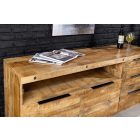 Stílusos komód Thunder kiszedhető bortartóval 175 cm mangó