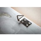 Luxus tükör Firenze 180 cm antik ezüst