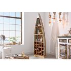 Bortartós hajó alakú polc Sabah 190cm mangó 