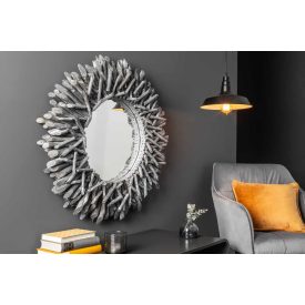 Fali tükör Driftwood 80 cm szürke