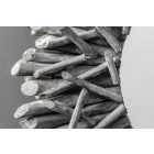 Fali tükör Driftwood 80 cm szürke