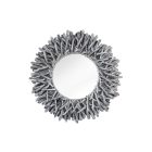 Fali tükör Driftwood 80 cm szürke