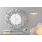 Fali tükör Driftwood 80 cm szürke