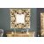 Luxus tükör Firenze 75 cm antik arany
