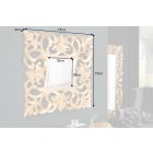 Luxus tükör Firenze 75 cm antik arany