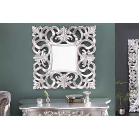 Luxus tükör Firenze 75 cm antik ezüst