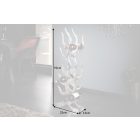 Design bortartó Flare 93 cm aluminium