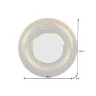 Design fali tükör Orianis 60 cm arany