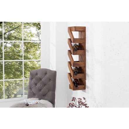 Bortartó Timber 5 üveges 70 cm sheesham