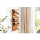 Bortartó Timber 5 üveges 80 cm teak