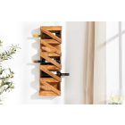 Bortartó Timber 5 üveges 80 cm teak