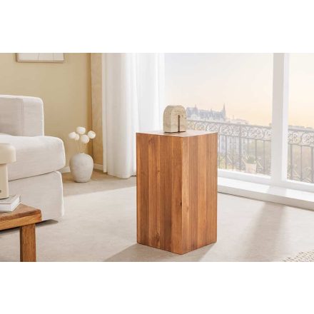 Dekoratív oszlop Kieran 50 cm akác natúr barna