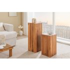 Dekoratív oszlop Kieran 75 cm akác natúr barna