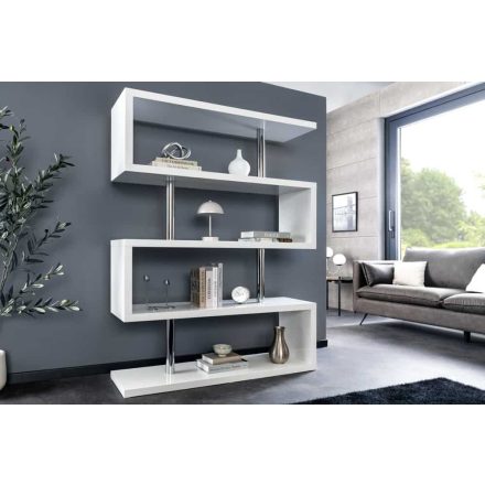 Design polc Pallaton 165 cm fehér 