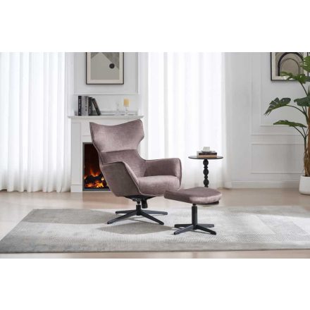 Design fotel Fiorenza taupe