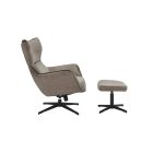 Design fotel Fiorenza taupe