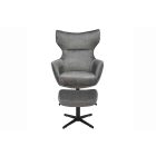 Design fotel Fiorenza szürke