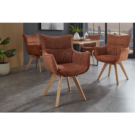 Design étkezőszék Fiorenza barna