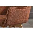 Design étkezőszék Fiorenza barna