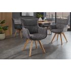 Design étkezőszék Fiorenza antracit