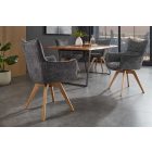 Design étkezőszék Fiorenza antracit