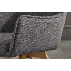 Design étkezőszék Fiorenza antracit