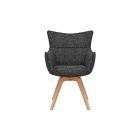 Design étkezőszék Fiorenza antracit