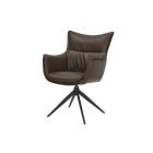 Design étkezőszék Fiorenza barna műbőr