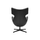 Design fotel Fiorenza fekete műbőr