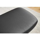 Lábtartó Fiorenza fekete műbőr fotelhoz 