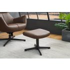 Lábtartó Fiorenza barna műbőr fotelhoz 