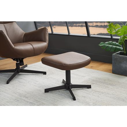 Lábtartó Fiorenza barna műbőr fotelhoz 
