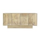 Design komód Modéco 170 cm fehérített mangó