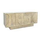 Design komód Modéco 170 cm fehérített mangó