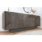 Design komód Modéco 170 cm szürke mangó