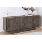 Design komód Modéco 170 cm szürke mangó