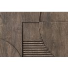 Design komód Modéco 170 cm szürke mangó