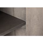 Design komód Modéco 170 cm szürke mangó