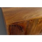 Design komód Modéco 170 cm barna mangó