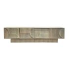 Design TV asztal Modéco 170 cm fehérített mangó