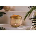 Malia lámpás 19cm fehér-arany