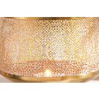 Malia lámpás 19cm fehér-arany